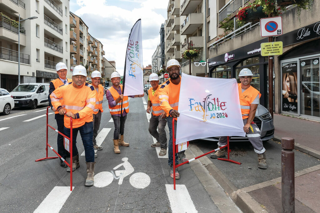 Jeux Olympiques et Paralympiques de Paris 2024 Fayolle - Création de pistes cyclables en Île-de-France